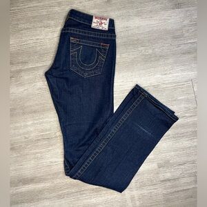 True Religion Jeans Women’s Size 27 Dark Wash Johnny Denim